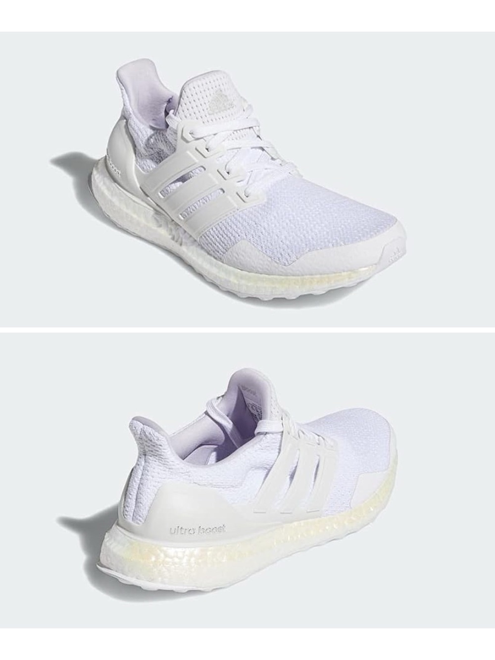 $180 Adidas Women’s Ultra Boost 1.0 White Iride Running Shoes Sneakers Size 6.5